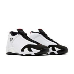 Air Jordan 14 Lacets Rouge/Noir Ajustable