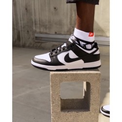 Nike Dunk Low Black Silver