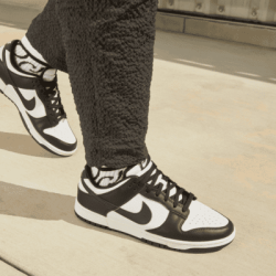 Nike Dunk Low Black Silver