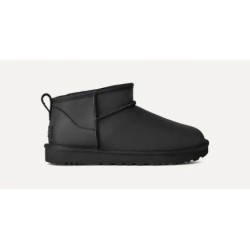 UGG Botte Classic Ultra Mini en Cuir | Expédition Rapide