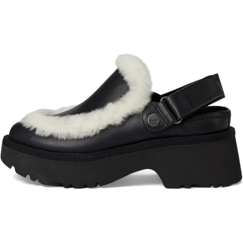 UGG Esmee Leather Clog Semelle Intérieure Confortable